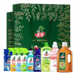 水卫士 全屋家清清洁11件小套装AS09 6973688409271  新疆西藏加运费  油污净等