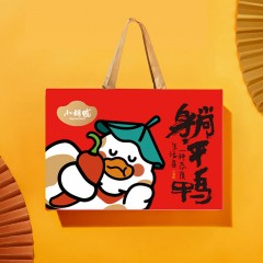 小胡鸭百味卤味鸭脖锁骨零食礼盒680g