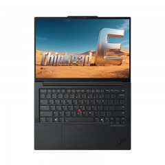 ThinkPad 联想笔记本电脑E14 2025超能版 商务办公学生轻薄本 英特尔酷睿5 16G 1T 2.8K黑色 酷睿5 220H 16G 1T 2.8K