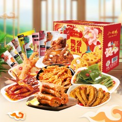 小胡鸭卤味休闲零食鸭香福礼1459g