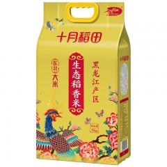 十月稻田 生态稻香米 10斤 (东北大米 5kg/十斤) 6974382970715   新疆/西藏另加运费