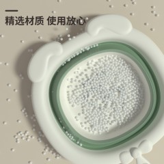 婴侍卫 儿童可折叠脸盆 小白兔便携洗脸盆  2203 6955702823195 新疆、西藏 另加收运费