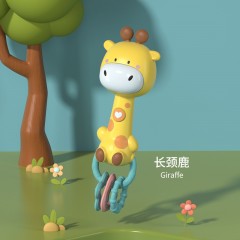 婴侍卫 卡通智能感应声光动物手摇铃 BT0320 6955702825663 新疆、西藏 另加收运费