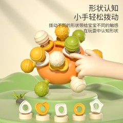 婴侍卫 三合一萌兔软胶曼哈顿球 婴儿硅胶可咬牙胶摇铃手抓球 Q001 6955702806051 新疆、西藏 另加收运费