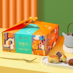 谛品居-香潮月中秋月饼礼盒 480g  6971021824798 偏远另加运费