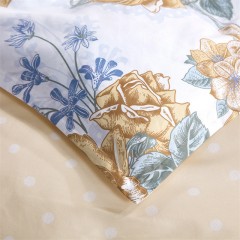 富安娜 纯棉四件套 人间芳菲 203*229cm