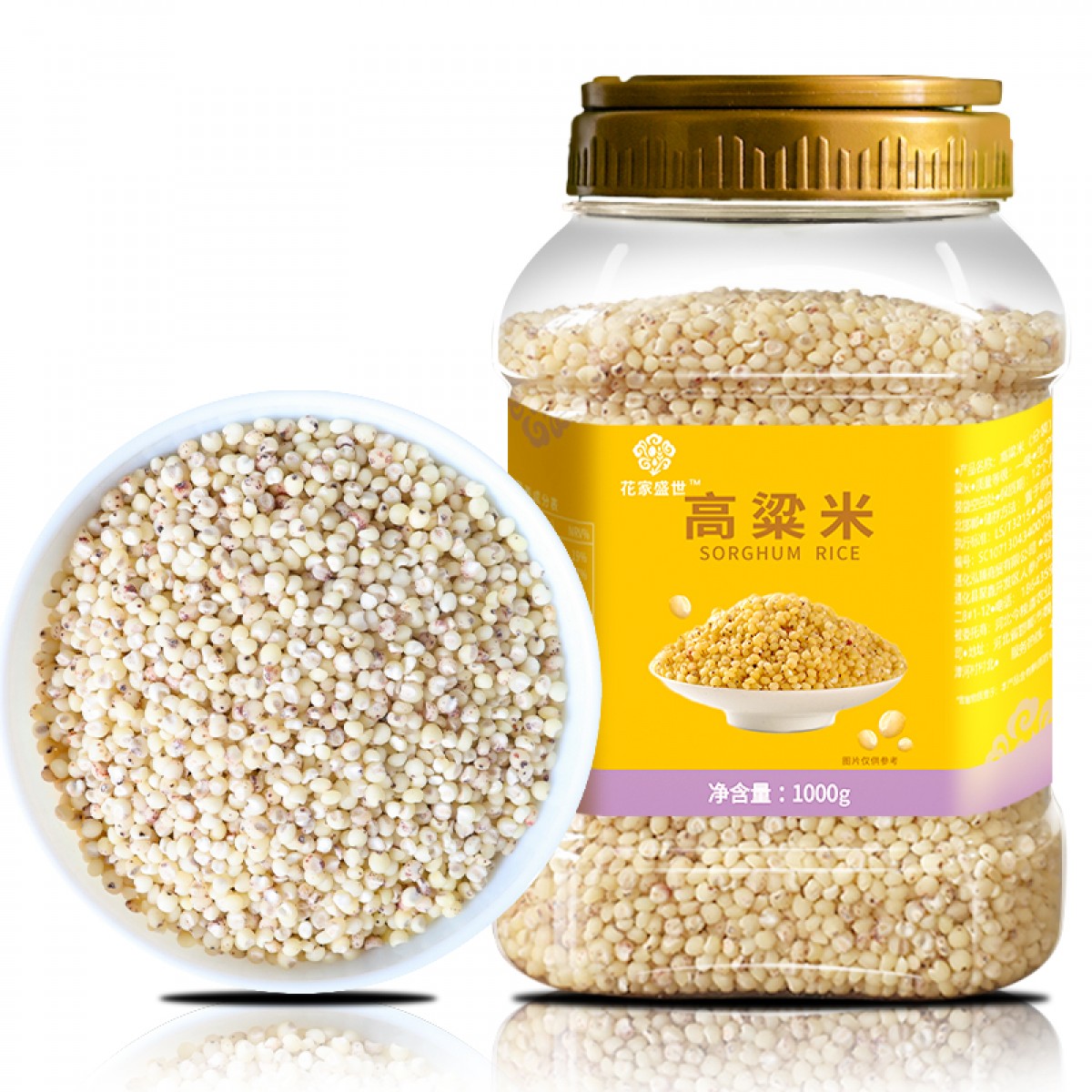 花家盛世 精选高粱米1000g    6978252343111