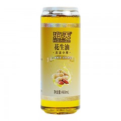 海天 古法小榨一级花生油468ml易拉罐 6977469110615  偏远另加运费