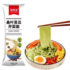 悠冠 桑叶苦瓜芹菜面老人糖友控糖粗粮100g/袋*10袋 6076833551016 特殊地区加运费