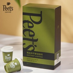 Peet’s Coffee皮爷精品冻干即溶咖啡粉罐装（百利冷萃）24g