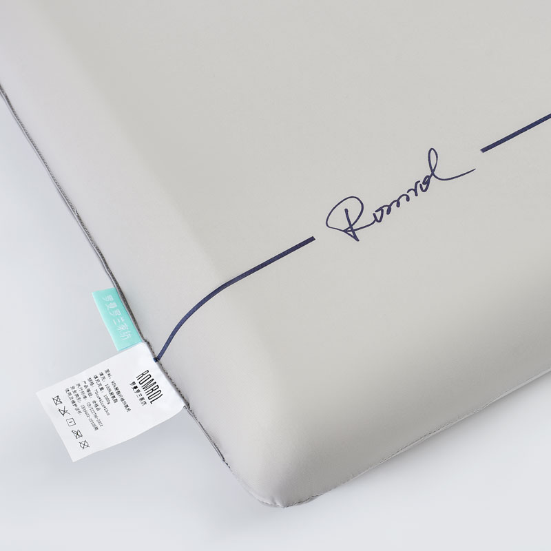 J-【热评200+】罗曼罗兰零压云朵记忆枕  护颈慢回弹枕头 记忆绵聚氨酯 云柔睡感 加大枕面 灰色70*42*10cm 零压力助力睡眠 