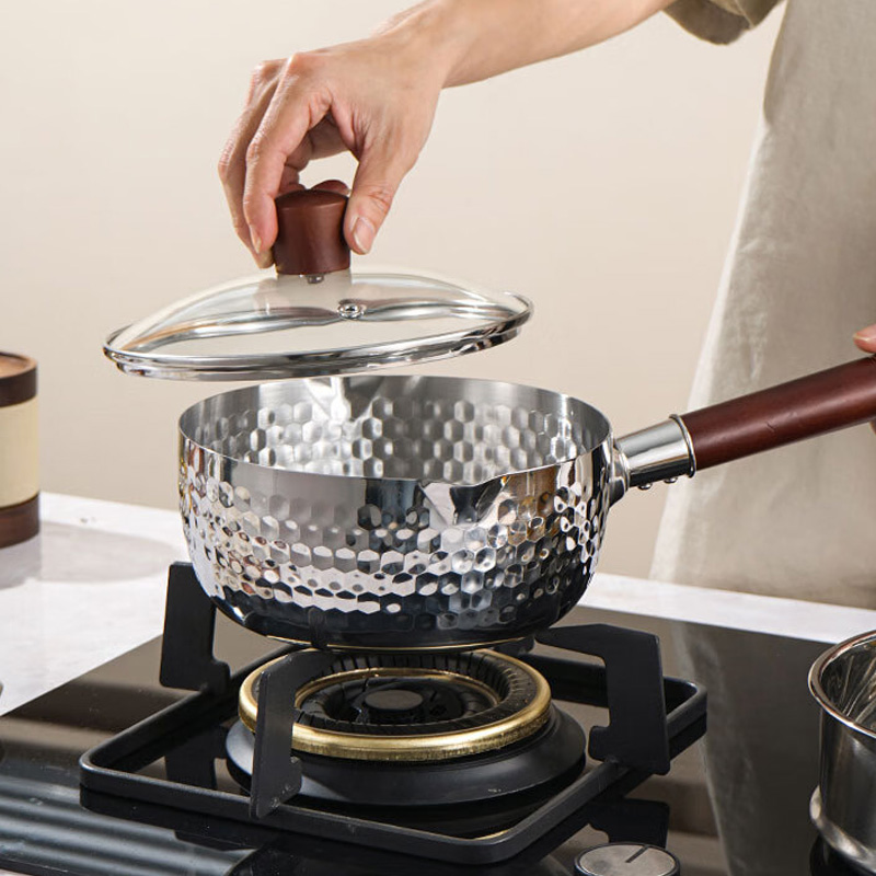 J-[热评1000+]奥丁厨具雪平锅AS-601 电磁炉适用 18cm 