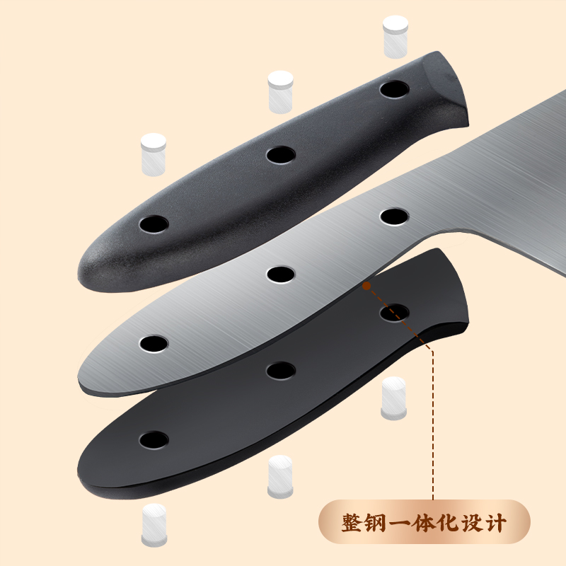 J-张小泉锋澜系列套装刀具六件套 厨房刀具  家用切菜刀 斩切刀 水果刀 剪刀 精美彩盒装 D300321 