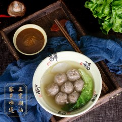 潮满峰潮汕牛筋丸250*2袋  潮汕特产