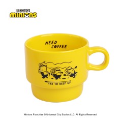 小黄人CBH030011大眼萌系列-咖啡系列-奔跑叠叠杯280ml 6971049323860 偏远另加运费