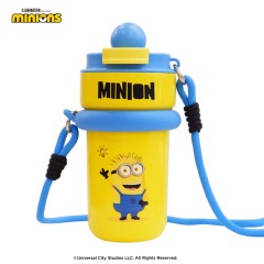 小黄人大CBH010191眼萌系列-香蕉系列-挂绳保温杯 6971049320760 偏远另加运费