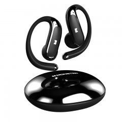 魔声Monster Aura fit D01【AI智能小度】同传翻译挂耳式真无线蓝牙耳机黑色/玫瑰金/银色