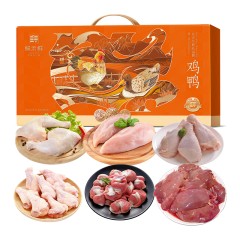 鲜禾鲜八珍玉食全鸡礼盒A款2500g