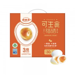 德青源福硒可生食鲜鸡蛋30枚