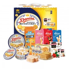 皇冠进口零食大礼包1165g