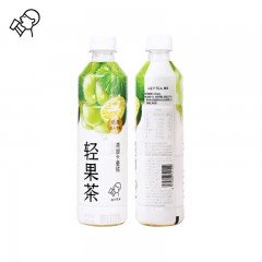 喜茶青提卡曼橘绿研果味茶450ML*15瓶