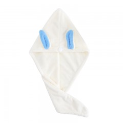 卜任舒兔子耳朵浴帽LK-8019颜色随机 6957263143156