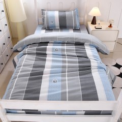 悠梦嘉居YJ-1060全棉活性三件套优卡蓝（内蒙、新疆、西藏、青海、宁夏、甘肃运费另算）