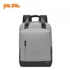 FolliFollie 商务简约修身双肩包 FF-D002A 5205340455717 偏远加运费