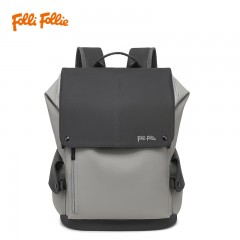 FolliFollie 商务简约修身双肩包 FF-D004A 5205340455731 偏远加运费