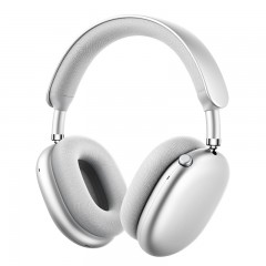 品存(picun)  可控消噪头戴式蓝牙无线动态音频耳机  F8 Max银色  6970604904025  偏远加运费