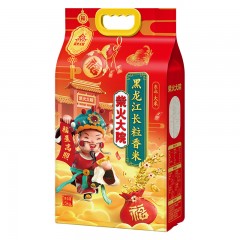 柴火大院 财火大院 黑龙江长粒香米5kg