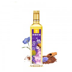 宫粮亚麻籽油礼盒500ml*2瓶