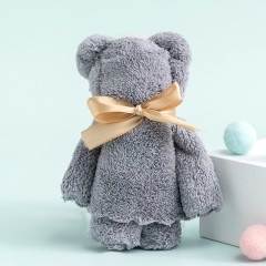 卜任舒花边小熊方巾LK-8004颜色随机 6957263143040