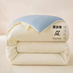 悠梦嘉居YB-15002深睡温控暖绒被蓝白心动200*230CM2000克（内蒙、新疆、西藏、青海、宁夏、甘肃运费另算）