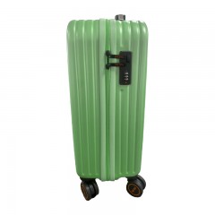FolliFollie时尚轻便竖条纹拉杆箱20英寸绿色 FF-Y101A 5205340626735 偏远加运费