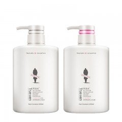 阿道夫茶树精油男士祛屑止痒洗发水450ml+沐浴露450ml