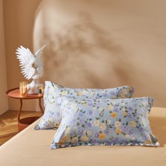 保罗大卫PAUI DAVID绵语四件套（浅韵蔷薇/雾棱格）200*230cm  75734070787