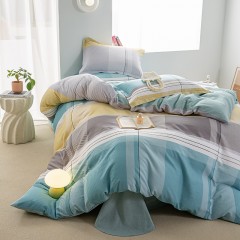 保罗大卫PAUI DAVID梓轩纯棉四件套（格凌）被200*230cm       床230*245cm  75734070510