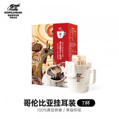 【野鼬咖啡】黄金曼特宁挂耳咖啡70g