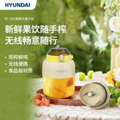 HYUNDAI 韩国现代便携式果汁机 RC-T01