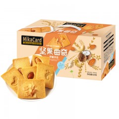 天生好果 MiKACARD 坚果曲奇520克 6957292907873  偏远另加运费