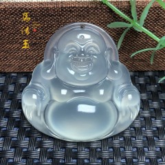 馬传玉高冰玉髓佛工吊坠MCY186