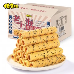 佬食仁老上海黄油蛋酥卷500g/箱6972886552468