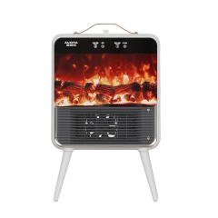 澳柯玛语音控制仿真火焰2000w塔式2档加热暖风机NF20P53(Y)