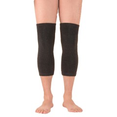 恒源祥羊毛混纺毛圈护膝HYX001HX 黑色