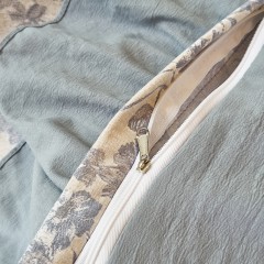 悠梦嘉居YJ15511美式轻奢复古风四件套200*230CM 美克蓝（内蒙、新疆、西藏、青海、宁夏、甘肃运费另算）