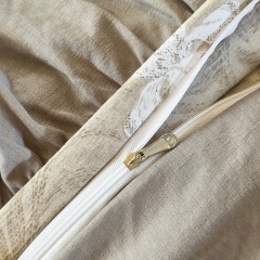 悠梦嘉居YJ15511美式轻奢复古风四件套200*230CM美克咖（内蒙、新疆、西藏、青海、宁夏、甘肃运费另算）