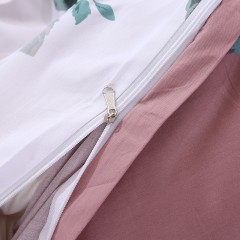 悠梦嘉居YJ-1011铂金棉精品四件套200*230CM 赫莲娜粉（新疆、西藏、青海、宁夏、甘肃运费另算）