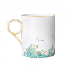 国瓷永丰源 海阔天高 350ml陶瓷中式马克杯 6930190900368