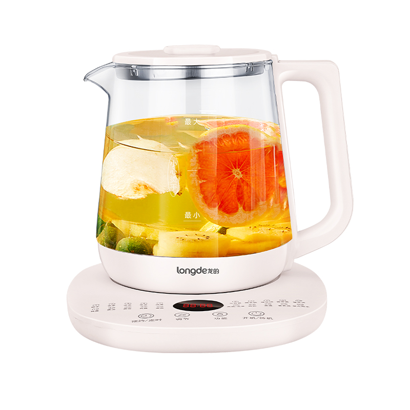 龙的/longde  养生壶家用多功能燕窝壶养身茶壶 全自动加厚玻璃煮茶壶  LD-YS156P